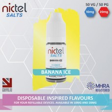 Nictel-banana Ice Nic Salts ANY 4 for £10 - 10 for £22