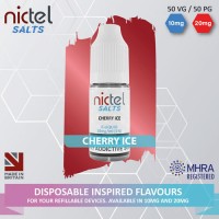 Nictel-Cherry Ice Nic Salts ANY 4 for £10 - 10 for £22