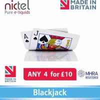 Nictel BlackJack Absinthe E-liquid ANY 4 for £10 - 10 for £22