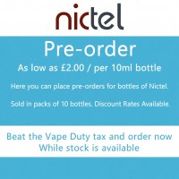 Nictel  PRE DUTY Stock pre-order (packs of 10)